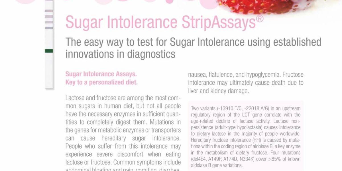 Sugar Intolerance StripAssays®